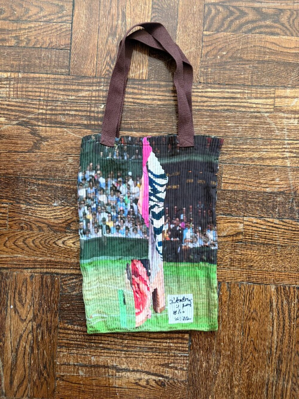 No. 6 Pleated Tote Bag